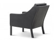 Club chair model 2207 by Borge Mogensen for Fredericia. New edition.