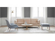 Canapé scandinave modèle 2213  3 pl. Edition neuve