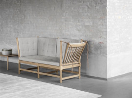 Spoke back Sofa by Borge Mogensen for Fredericia. New edition.