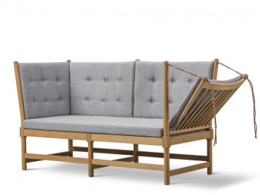 Spoke back Sofa by Borge Mogensen for Fredericia. New edition.