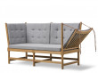 Spoke back Sofa by Borge Mogensen for Fredericia. New edition.