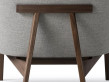 Fauteuil scandinave modèle A-Chair Wood Base 6540. Edition neuve