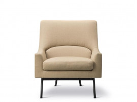 Fauteuil scandinave modèle A- Metal Base  6542. Edition neuve