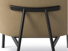 A-Chair Metal Base model 6542 by Jens Risom for Fredericia. New edition.