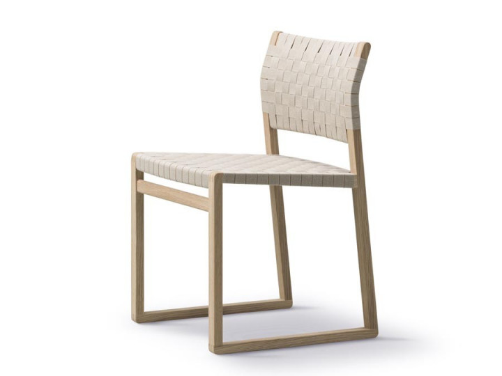 BM61 Chair Linen Webbing - Model 3361 by Borge Mogensen for Fredericia. New edition.