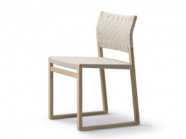 BM61 Chair Linen Webbing - Model 3361 by Borge Mogensen for Fredericia. New edition.