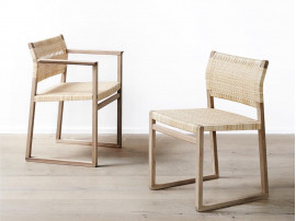 BM61 Chair Cane Wicker - Model 3261  by Borge Mogensen for Fredericia. New edition.