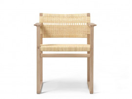 BM62 Armchair Cane Wicker - Model 3262  by Borge Mogensen for Fredericia. New edition.