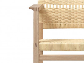 BM62 Armchair Cane Wicker - Model 3262  by Borge Mogensen for Fredericia. New edition.