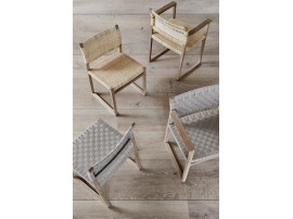 BM62 Armchair Cane Wicker - Model 3262  by Borge Mogensen for Fredericia. New edition.