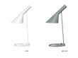 Mid-Century  modern scandinavian table lamp AJ MINI, white by Arne Jacobsen for Louis Poulsen.