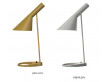 Mid-Century  modern scandinavian table lamp AJ MINI, white by Arne Jacobsen for Louis Poulsen.