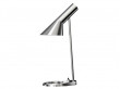 Mid-Century  modern scandinavian table lamp AJ polished stainless steel by Arne Jacobsen for Louis Poulsen.