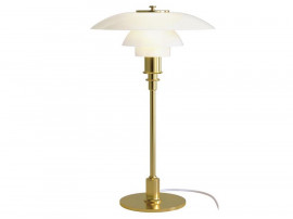 Mid-Century  modern scandinavian table lamp PH 31⁄2-21⁄2 glass by Poul Henningsen for Louis Poulsen