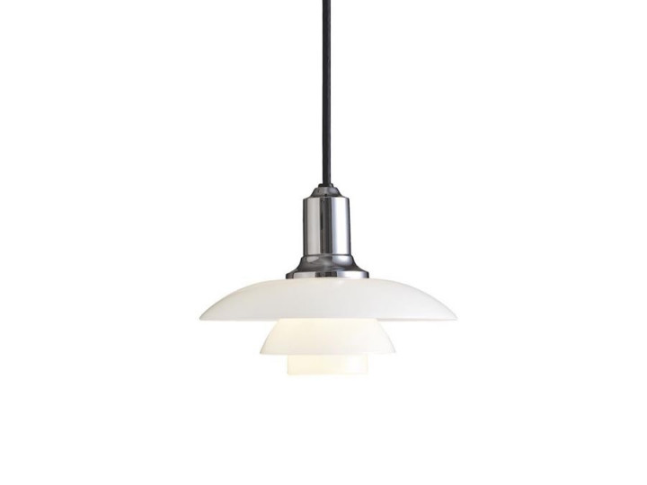 Mid-Century  modern pendant lamp PH 2/1  by Poul Henningsen for Louis Poulsen