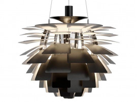 Mid-Century  modern scandinavian pendant lamp PH Artichoke Black, 4 sizes, by Poul Henningsen for Louis Poulsen