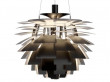 Mid-Century  modern scandinavian pendant lamp PH Artichoke Black, 4 sizes, by Poul Henningsen for Louis Poulsen