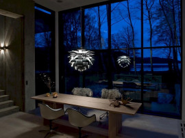 Mid-Century  modern scandinavian pendant lamp PH Artichoke Black, 4 sizes, by Poul Henningsen for Louis Poulsen