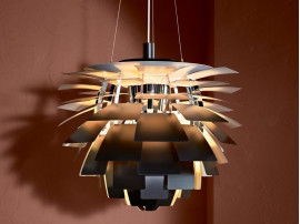 Mid-Century  modern scandinavian pendant lamp PH Artichoke Black, 4 sizes, by Poul Henningsen for Louis Poulsen