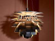 Mid-Century  modern scandinavian pendant lamp PH Artichoke Black, 4 sizes, by Poul Henningsen for Louis Poulsen