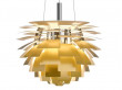 Mid-Century  modern scandinavian pendant lamp PH Artichoke Brass, 4 sizes, by Poul Henningsen for Louis Poulsen