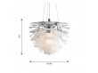 Mid-Century  modern scandinavian pendant lamp PH Artichoke Glass, 4 sizes, by Poul Henningsen for Louis Poulsen