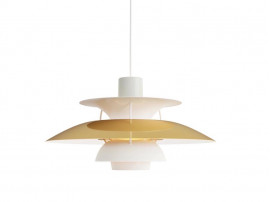 Mid-Century  modern scandinavian pendant lamp  PH 5 MINI Brass by Poul Henningsen for Louis Poulsen