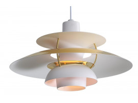 Mid-Century  modern scandinavian pendant lamp  PH 5 Brass by Poul Henningsen for Louis Poulsen