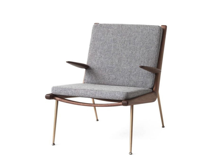 Fauteuil scandinave Boomerang HM2. Edition neuve