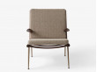 Fauteuil scandinave Boomerang HM2. Edition neuve