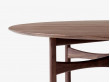 Table de repas scandinave pliante modèle Drop Leaf HM6 6 pers. Edition neuve.