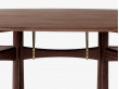 Table de repas scandinave pliante modèle Drop Leaf HM6 6 pers. Edition neuve.