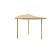 Pinwheel HM7 coffee or side table by Hvidt and Mølgaard. New edition. Oak