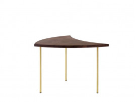 Pinwheel HM7 coffee or side table by Hvidt and Mølgaard. New edition. Oak