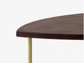 Table basse scandinave Pinwheel HM7 en chêne. Edition neuve 