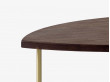 Table basse scandinave Pinwheel HM7 en chêne. Edition neuve 