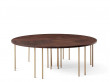 Pinwheel HM7 coffee or side table by Hvidt and Mølgaard. New edition. Oak