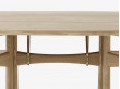 Table de repas scandinave pliante modèle Drop Leaf HM6 6 pers. Edition neuve.