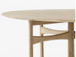 Table de repas scandinave pliante modèle Drop Leaf HM6 6 pers. Edition neuve.