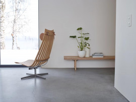 Banc scandinave Bruksbo, nouvelle édition. 120 cm.