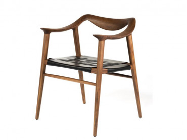 Bambi 57 armchair walnut. New edition