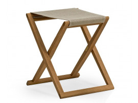 Tabouret pliant scandinave MK-30. Nouvelle édition