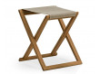 Tabouret pliant scandinave MK-30. Nouvelle édition