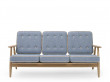 GE 240, sofa 3 seat. by Hans Wegner. New edition