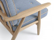 GE 240, sofa 3 seat. by Hans Wegner. New edition