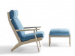 GE 290A lounge chair by Hans Wegner. New edition