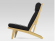 GE 375 lounge chair by Hans Wegner. New edition