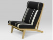 GE 375 lounge chair by Hans Wegner. New edition