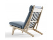 GE 375 lounge chair by Hans Wegner. New edition