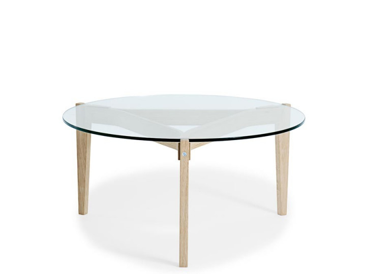 Table basse scandinave GE 465 BUTTERFLY 100 cm. Nouvelle édition